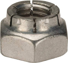 Flex-Loc - 5/8-11 UNC Grade 2 Heavy Hex Lock Nut with Expanding Flex Top - Cadmium-Plated Finish, Meets Military Specifications - Industrial Tool & Supply