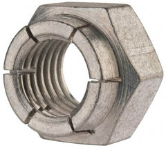 Flex-Loc - 3/4-10 UNC Grade 2 Heavy Hex Lock Nut with Expanding Flex Top - Cadmium-Plated Finish, Meets Military Specifications - Industrial Tool & Supply