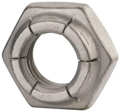 Flex-Loc - 5/8-11 UNC Grade 2 Heavy Hex Lock Nut with Expanding Flex Top - Cadmium-Plated Finish, Meets Military Specifications - Industrial Tool & Supply