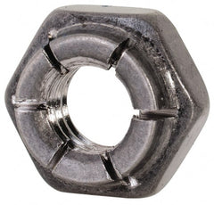 Flex-Loc - 1/4-20 UNC 18-8 Hex Lock Nut with Expanding Flex Top - Industrial Tool & Supply