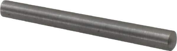 Value Collection - Size 2/0, 0.115" Small End Diam, 0.141" Large End Diam, Uncoated Steel Taper Pin - Grade C-12L14, 1-1/4" OAL, 1-1/4 Pin Length - Industrial Tool & Supply