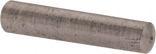 Value Collection - Size 0, 0.1404" Small End Diam, 0.156" Large End Diam, Uncoated Steel Taper Pin - Grade C-12L14, 3/4" OAL, 3/4 Pin Length - Industrial Tool & Supply