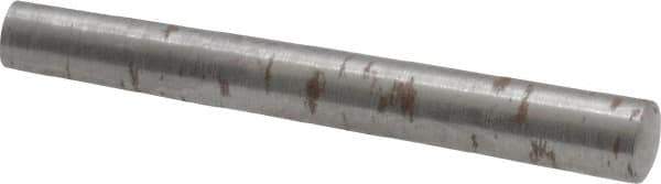 Value Collection - Size 0, 0.13" Small End Diam, 0.156" Large End Diam, Uncoated Steel Taper Pin - Grade C-12L14, 1-1/4" OAL, 1-1/4 Pin Length - Industrial Tool & Supply
