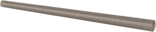 Value Collection - Size 0, 0.104" Small End Diam, 0.156" Large End Diam, Uncoated Steel Taper Pin - Grade C-12L14, 2-1/2" OAL, 2-1/2 Pin Length - Industrial Tool & Supply