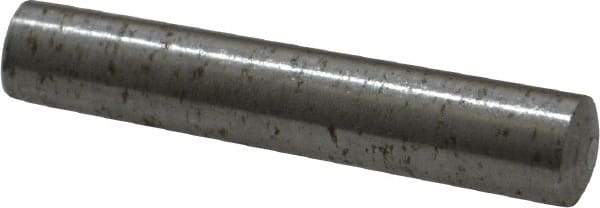 Value Collection - Size 2, 0.1722" Small End Diam, 0.193" Large End Diam, Uncoated Steel Taper Pin - Grade C-12L14, 1" OAL, 1 Pin Length - Industrial Tool & Supply