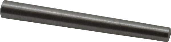 Value Collection - Size 2, 0.1566" Small End Diam, 0.193" Large End Diam, Uncoated Steel Taper Pin - Grade C-12L14, 1-3/4" OAL, 1-3/4 Pin Length - Industrial Tool & Supply