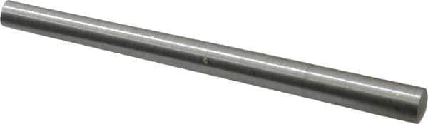 Value Collection - Size 4, 0.1876" Small End Diam, 0.25" Large End Diam, Uncoated Steel Taper Pin - Grade C-12L14, 3" OAL, 3 Pin Length - Industrial Tool & Supply