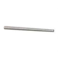 Value Collection - Size 5, 0.1954" Small End Diam, 0.289" Large End Diam, Uncoated Steel Taper Pin - Grade C-12L14, 4-1/2" OAL, 4-1/2 Pin Length - Industrial Tool & Supply