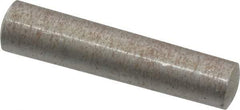 Value Collection - Size 6, 0.3098" Small End Diam, 0.341" Large End Diam, Uncoated Steel Taper Pin - Grade C-12L14, 1-1/2" OAL, 1-1/2 Pin Length - Industrial Tool & Supply