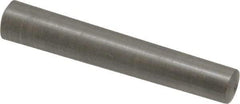 Value Collection - Size 6, 0.2994" Small End Diam, 0.341" Large End Diam, Uncoated Steel Taper Pin - Grade C-12L14, 2" OAL, 2 Pin Length - Industrial Tool & Supply