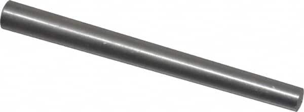 Value Collection - Size 6, 0.2682" Small End Diam, 0.341" Large End Diam, Uncoated Steel Taper Pin - Industrial Tool & Supply