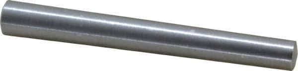 Value Collection - Size 8, 0.4088" Small End Diam, 0.492" Large End Diam, Uncoated Steel Taper Pin - Grade C-12L14, 4" OAL, 4 Pin Length - Industrial Tool & Supply