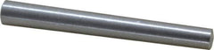 Value Collection - Size 8, 0.4088" Small End Diam, 0.492" Large End Diam, Uncoated Steel Taper Pin - Grade C-12L14, 4" OAL, 4 Pin Length - Industrial Tool & Supply