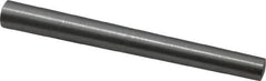 Value Collection - Size 8, 0.3984" Small End Diam, 0.492" Large End Diam, Uncoated Steel Taper Pin - Grade C-12L14, 4-1/2" OAL, 4-1/2 Pin Length - Industrial Tool & Supply