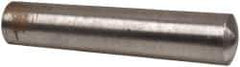 Value Collection - Size 9, 0.5338" Small End Diam, 0.591" Large End Diam, Uncoated Steel Taper Pin - Grade C-12L14, 2-3/4" OAL, 2-3/4 Pin Length - Industrial Tool & Supply