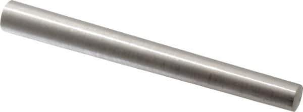 Value Collection - Size 9, 0.4766" Small End Diam, 0.591" Large End Diam, Uncoated Steel Taper Pin - Grade C-12L14, 5-1/2" OAL, 5-1/2 Pin Length - Industrial Tool & Supply