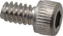 Value Collection - #6-32 UNC Hex Socket Drive, Socket Cap Screw - Grade 316 Stainless Steel, 1/4" Length Under Head - Industrial Tool & Supply