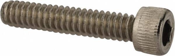 Value Collection - #10-24 UNC Hex Socket Drive, Socket Cap Screw - Grade 316 Stainless Steel, 1" Length Under Head - Industrial Tool & Supply