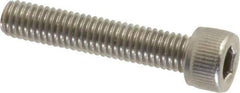 Value Collection - #10-32 UNF Hex Socket Drive, Socket Cap Screw - Grade 316 Stainless Steel, 1" Length Under Head - Industrial Tool & Supply