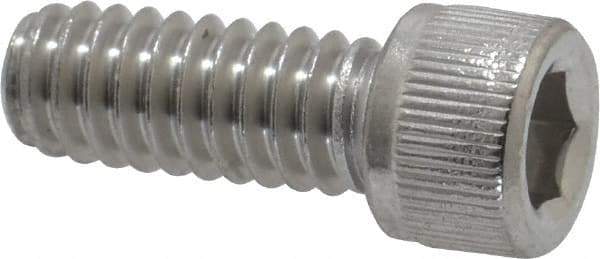 Value Collection - 1/4-20 UNC Hex Socket Drive, Socket Cap Screw - Grade 316 Stainless Steel, 5/8" Length Under Head - Industrial Tool & Supply