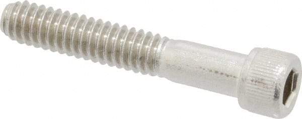 Value Collection - 1/4-20 UNC Hex Socket Drive, Socket Cap Screw - Grade 316 Stainless Steel, 1-1/2" Length Under Head - Industrial Tool & Supply