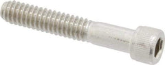 Value Collection - 1/4-20 UNC Hex Socket Drive, Socket Cap Screw - Grade 316 Stainless Steel, 1-1/2" Length Under Head - Industrial Tool & Supply