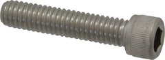Value Collection - 5/16-18 UNC Hex Socket Drive, Socket Cap Screw - Grade 316 Stainless Steel, 1-1/2" Length Under Head - Industrial Tool & Supply