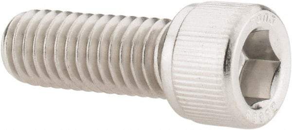 Value Collection - 3/8-16 UNC Hex Socket Drive, Socket Cap Screw - Grade 316 Stainless Steel, Fully Threaded, 1" Length Under Head - Industrial Tool & Supply