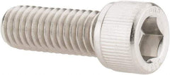 Value Collection - 3/8-16 UNC Hex Socket Drive, Socket Cap Screw - Grade 316 Stainless Steel, Fully Threaded, 1" Length Under Head - Industrial Tool & Supply