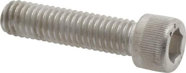 Value Collection - 3/8-16 UNC Hex Socket Drive, Socket Cap Screw - Grade 316 Stainless Steel, Fully Threaded, 1-1/2" Length Under Head - Industrial Tool & Supply