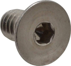 Value Collection - #8-32 UNC Hex Socket Drive, 82° Flat Screw - Grade 18-8 Stainless Steel, 5/16" OAL - Industrial Tool & Supply