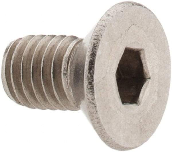 Value Collection - #10-32 UNF Hex Socket Drive, 82° Flat Screw - Grade 18-8 Stainless Steel, 3/8" OAL - Industrial Tool & Supply