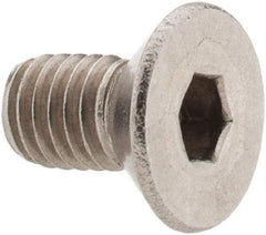 Value Collection - #10-32 UNF Hex Socket Drive, 82° Flat Screw - Grade 18-8 Stainless Steel, 3/8" OAL - Industrial Tool & Supply
