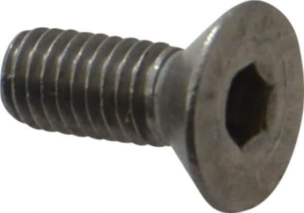 Value Collection - #10-32 UNF Hex Socket Drive, 82° Flat Screw - Grade 18-8 Stainless Steel, 1/2" OAL - Industrial Tool & Supply