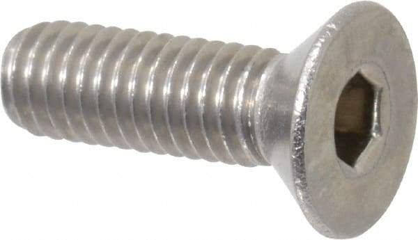 Value Collection - #10-32 UNF Hex Socket Drive, 82° Flat Screw - Grade 18-8 Stainless Steel, 5/8" OAL - Industrial Tool & Supply