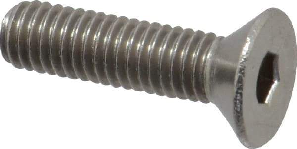 Value Collection - #10-32 UNF Hex Socket Drive, 82° Flat Screw - Grade 18-8 Stainless Steel, 3/4" OAL - Industrial Tool & Supply