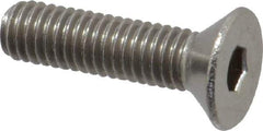 Value Collection - #10-32 UNF Hex Socket Drive, 82° Flat Screw - Grade 18-8 Stainless Steel, 3/4" OAL - Industrial Tool & Supply