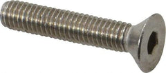 Value Collection - #10-32 UNF Hex Socket Drive, 82° Flat Screw - Grade 18-8 Stainless Steel, 1" OAL - Industrial Tool & Supply