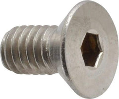 Value Collection - 5/16-18 UNC Hex Socket Drive, 82° Flat Screw - Grade 18-8 Stainless Steel, 5/8" OAL - Industrial Tool & Supply