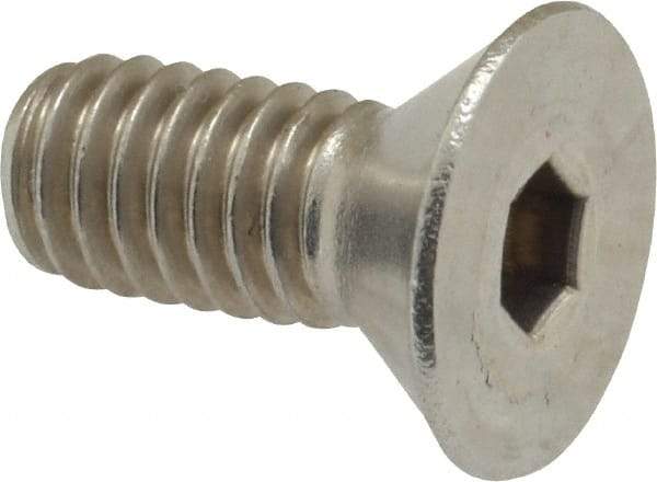 Value Collection - 5/16-18 UNC Hex Socket Drive, 82° Flat Screw - Grade 18-8 Stainless Steel, 3/4" OAL - Industrial Tool & Supply
