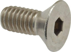 Value Collection - 5/16-18 UNC Hex Socket Drive, 82° Flat Screw - Grade 18-8 Stainless Steel, 3/4" OAL - Industrial Tool & Supply