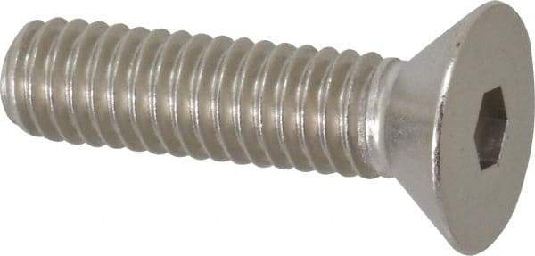 Value Collection - 5/16-18 UNC Hex Socket Drive, 82° Flat Screw - Grade 18-8 Stainless Steel, 1-1/4" OAL - Industrial Tool & Supply