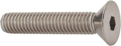 Value Collection - 3/8-16 UNC Hex Socket Drive, 82° Flat Screw - Grade 18-8 Stainless Steel, 2" OAL - Industrial Tool & Supply