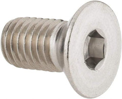 Value Collection - 1/2-13 UNC Hex Socket Drive, 82° Flat Screw - Grade 18-8 Stainless Steel, 1" OAL - Industrial Tool & Supply