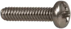 Value Collection - #2-56 UNC, 3/8" Length Under Head Phillips Drive Machine Screw - Pan Head, Grade 18-8 Stainless Steel, Uncoated, Without Washer - Industrial Tool & Supply