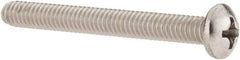 Value Collection - #8-32 UNC, 1-1/2" Length Under Head Phillips Drive Machine Screw - Pan Head, Grade 18-8 Stainless Steel, Uncoated, Without Washer - Industrial Tool & Supply