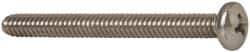 Value Collection - #10-24 UNC, 2" Length Under Head Phillips Drive Machine Screw - Pan Head, Grade 18-8 Stainless Steel, Uncoated, Without Washer - Industrial Tool & Supply