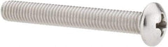 Value Collection - #10-32 UNF, 1-1/2" Length Under Head Phillips Drive Machine Screw - Pan Head, Grade 18-8 Stainless Steel, Uncoated, Without Washer - Industrial Tool & Supply
