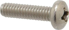 Value Collection - 1/4-20 UNC, 1" Length Under Head Phillips Drive Machine Screw - Pan Head, Grade 18-8 Stainless Steel, Uncoated, Without Washer - Industrial Tool & Supply