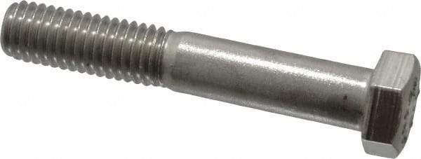 Value Collection - 1/2-13 UNC, 3" Length Under Head Hex Head Cap Screw - Grade 316 Stainless Steel, 3/4" Hex - Industrial Tool & Supply